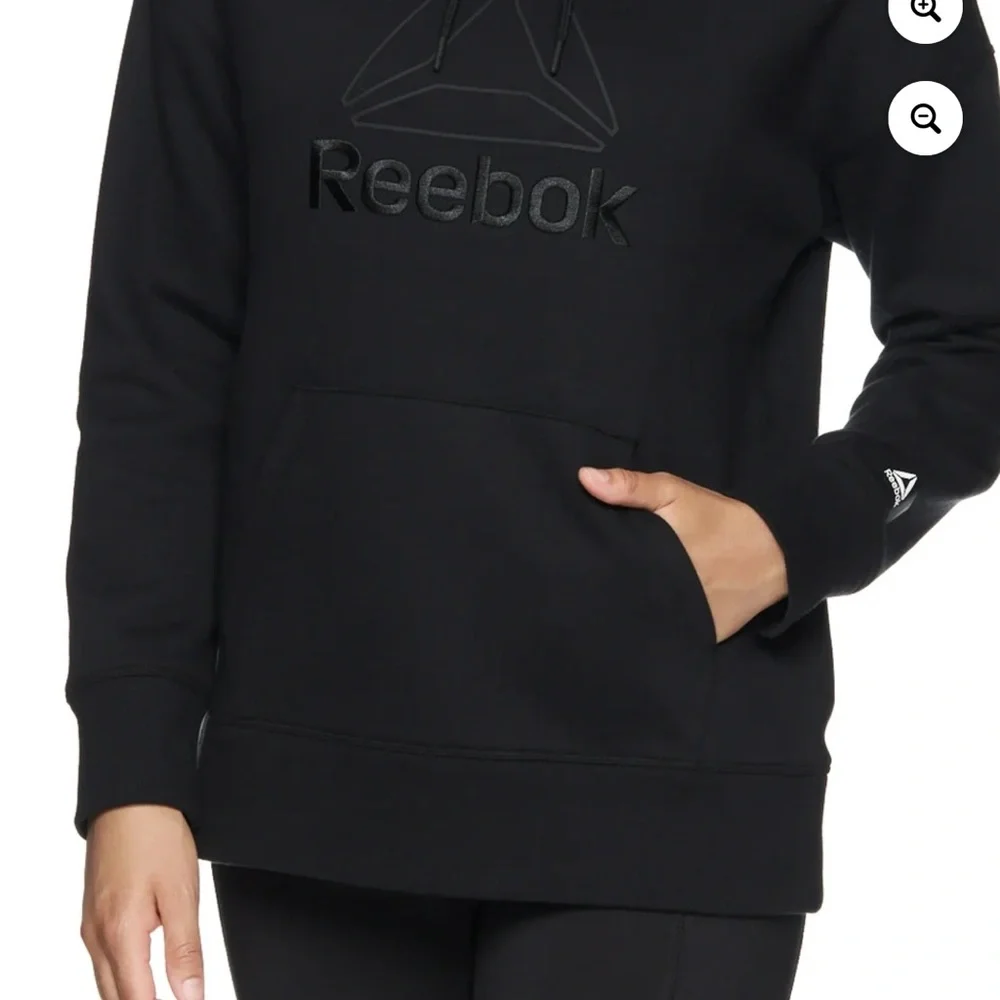 REEBOK Black Hoodie NWT - Picture 8 of 10
